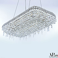 Большая хрустальная светодиодная люстра APL LED Rimini S522.0.60.B.4000