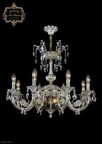 Хрустальная подвесная люстра Bohemia Art Classic 31.12.8.KR175SP.250IT.GW.Sp.Clear.1E