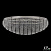 Хрустальная потолочная светодиодная люстра APL LED Sicilia SH508.2.80.R.Ni.4000.Clear.731