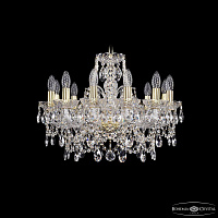 Хрустальная подвесная люстра Bohemia IVELE Crystal 1411/12/195/G