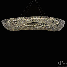 Большая хрустальная светодиодная люстра APL LED Rimini S523.0.160.A.4000