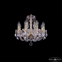 Хрустальная подвесная люстра Bohemia IVELE Crystal 1406/8/141/G