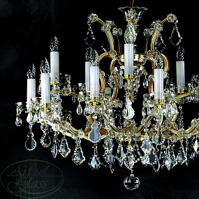 Люстра подвесная ARTGLASS MARIA TEREZIA 14 PENDLE