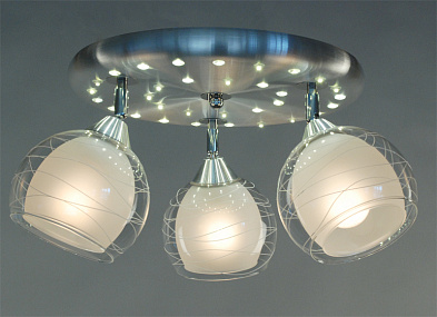 Люстра потолочная CITILUX Самба+LED CL158132