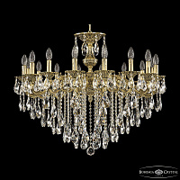 Подвесная хрустальная люстра Bohemia Ivele Crystal Verona 72202/16/300 B GB