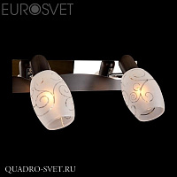 Спот EUROSVET 60301 60301/2 хром/венге