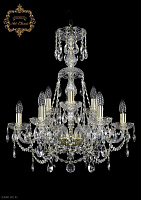 Хрустальная подвесная люстра Bohemia Art Classic 11.25.6+3.200.XL-66.Gd.Sp