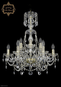 Хрустальная подвесная люстра Bohemia Art Classic 11.25.6+3.200.XL-66.Gd.Sp