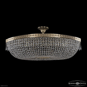 Хрустальная потолочная люстра Bohemia IVELE Crystal 19013/100IV G