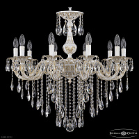 Хрустальная подвесная люстра Bohemia IVELE Crystal AL79101/10/250 B WMG