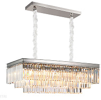 Большая хрустальная люстра Newport 31111/S nickel