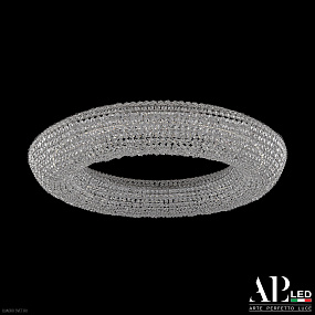 Хрустальная потолочная светодиодная люстра APL LED Rimini S502.0.80.A.4000