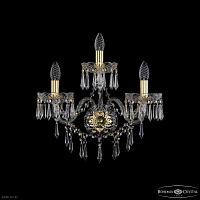 Бра с хрусталем Bohemia IVELE Crystal 1403B/2+1/195/XL G