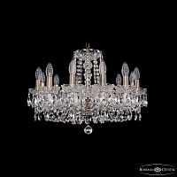 Хрустальная подвесная люстра Bohemia IVELE Crystal 1402/12/195/Pa