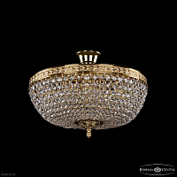Хрустальная потолочная люстра Bohemia IVELE Crystal 19151/40IV G C1