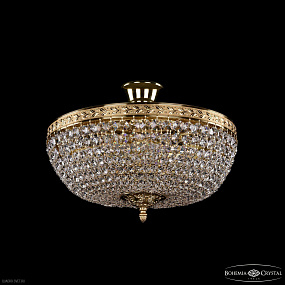 Хрустальная потолочная люстра Bohemia IVELE Crystal 19151/40IV G C1