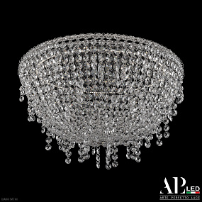 Хрустальная потолочная светодиодная люстра APL LED Rimini S501.0.40.B.4000