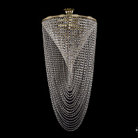 Хрустальная подвесная люстра Bohemia IVELE Crystal 1921/45-100/G