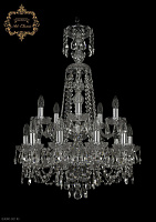 Хрустальная подвесная люстра Bohemia Art Classic 11.11.10+5.195.2d.XL-85.Cr.Sp