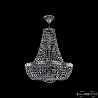 Хрустальная подвесная люстра Bohemia IVELE Crystal 19283/H2/45IV Ni