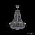 Хрустальная подвесная люстра Bohemia IVELE Crystal 19283/H2/45IV Ni