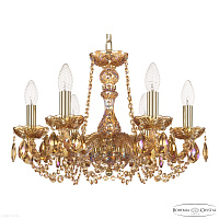 Хрустальная подвесная люстра Bohemia IVELE Crystal 119/6/165 G M777
