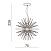 Плафон Azzardo Sirius Stick 75 AZ2119