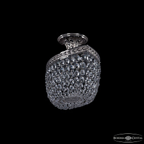 Хрустальная потолочная люстра Bohemia IVELE Crystal 19113/45IV Ni