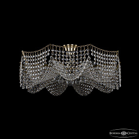 Хрустальная потолочная люстра Bohemia IVELE Crystal 77081/58 Pa