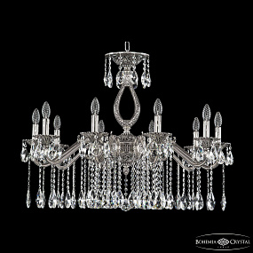 Подвесная хрустальная люстра Bohemia Ivele Crystal Verona 72302/10/300 A NB