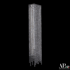 Бра хрустальное светодиодное APL LED Sicilia SH500.B1.16-75.B.Ni.4000