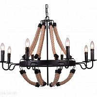 Люстра большая Arte Lamp Marsiglia A8956LM-8BK