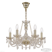 Хрустальная подвесная люстра Bohemia IVELE Crystal 104/6/165 G