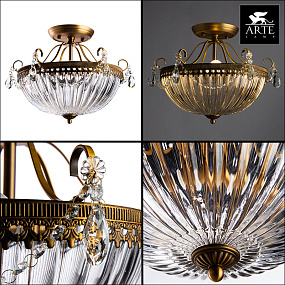 Люстра потолочная Arte Lamp SCHELENBERG A4410PL-3SR