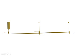 Основание для модульных светодиодных светильников Donolux CODE 1.2 DL20222L1000х2A Black Bronze