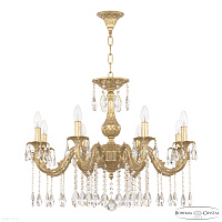 Хрустальная подвесная люстра Bohemia IVELE Crystal AL79101/8/250 A AG