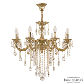 Подвесная хрустальная люстра Bohemia Ivele Crystal Verona 72199/8/250 B G