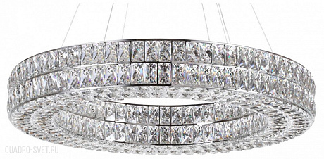 Подвесная светодиодная хрустальная люстра Odeon Light PANTA 4927/85L