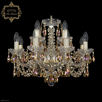 Хрустальная подвесная люстра Bohemia Art Classic 11.11.8+4.195.Gd.Sp.R777