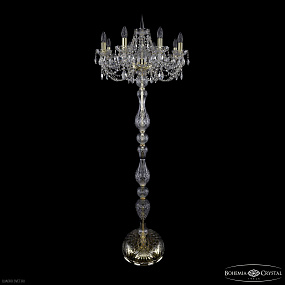 Торшер с хрусталем Bohemia IVELE Crystal 1406T1/8/195-160 G