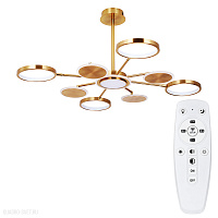 Потолочная светодиодная люстра Arte Lamp SIENNA A1363PL-8PB