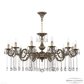 Большая хрустальная люстра Bohemia IVELE Crystal AL79104/12/430 A AGB