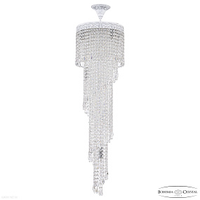 Каскадная хрустальная люстра Bohemia IVELE Crystal AL83111/30FL-100 WMN