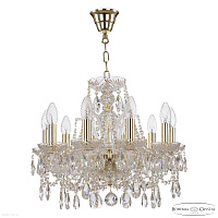 Хрустальная подвесная люстра Bohemia IVELE Crystal 105/10/141 G