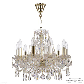 Хрустальная подвесная люстра Bohemia IVELE Crystal 105/10/141 G