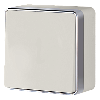 Выключатель одноклавишный проходной Gallant (слоновая кость) Werkel WL15-01-03
