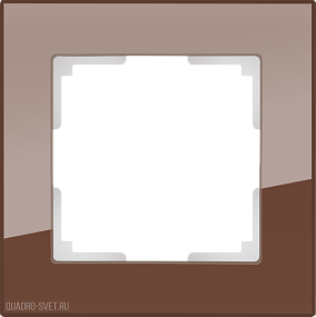 Рамка на 1 пост (мокко) Werkel WL01-Frame-01