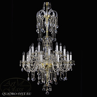 Люстра большая ARTGLASS THEODORA XX. 910x1500 POLISHED