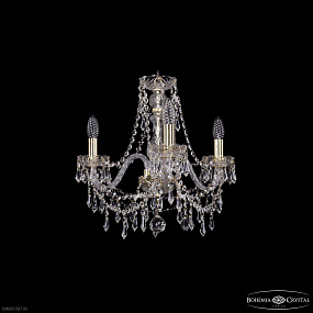Хрустальная подвесная люстра Bohemia IVELE Crystal 1403/3/160 G