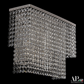 Бра хрустальное светодиодное APL LED Rimini S500.B3.35-27.A.4000